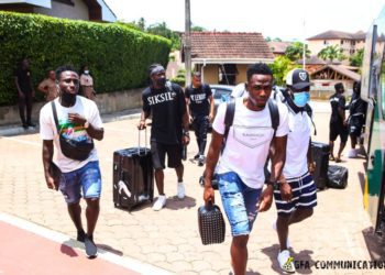 QATAR 2022: Black Stars arrive in Cape Coast for Ethiopia clash