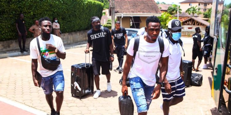 QATAR 2022: Black Stars arrive in Cape Coast for Ethiopia clash