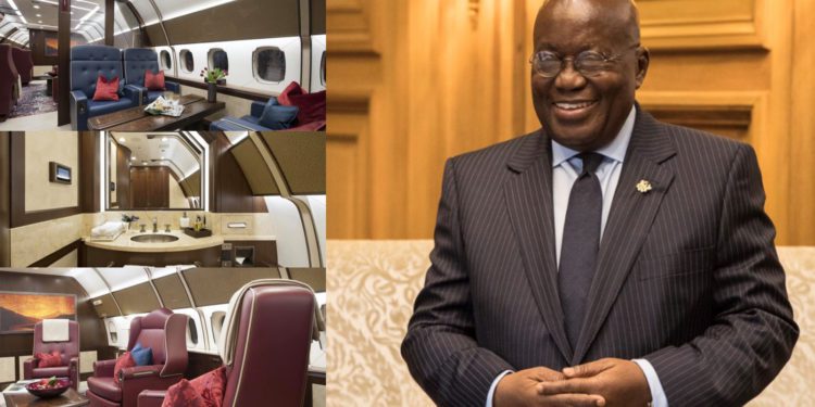 New Expose: Akufo Addo sees Ghanaians as Fools as He hired another 14,000 pounds an hour luxurious private Jet to Germany