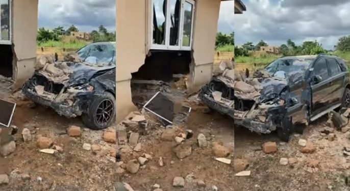 Washing Bay attendant crashes customer’s brand new Benz