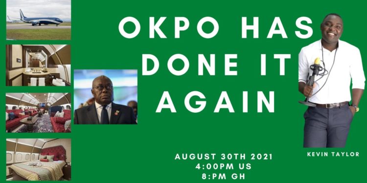 WADR: Okpo Wasting Ghana’s Resources on Luxury Private Jets