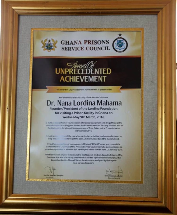 How Kindhearted Mrs. Lordina Mahama is Touching and Changing Lives.