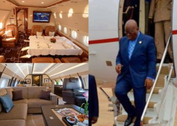 Akufo Addo Flies New German Luxury Jet to Belgium Costing €20,000 Per Hour