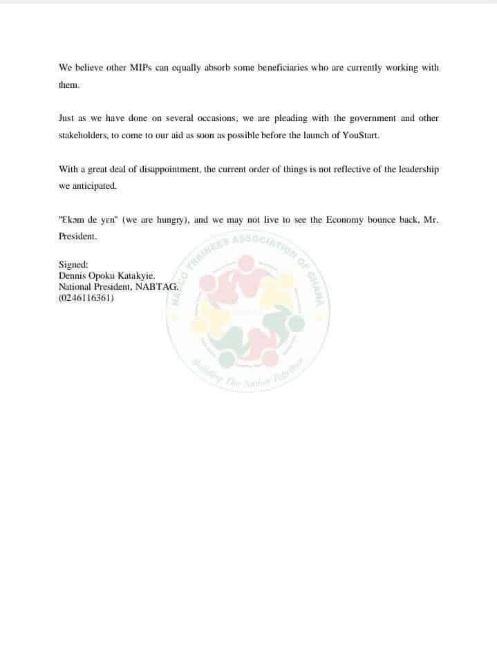 Pay Us our Monies Before you Launch U-Start-Nabco Personnel to Government