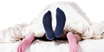 Wearing socks during sex can give you more intense orgasms