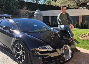 Employee crashes Cristiano Ronaldo £1.7m Bugatti Veyron