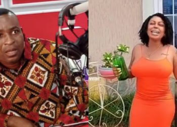 Afia Schwarzenegger Invokes Antoa Deity that if she is lying about having an affair with Chairman Wontumi, the gods should kill Her.