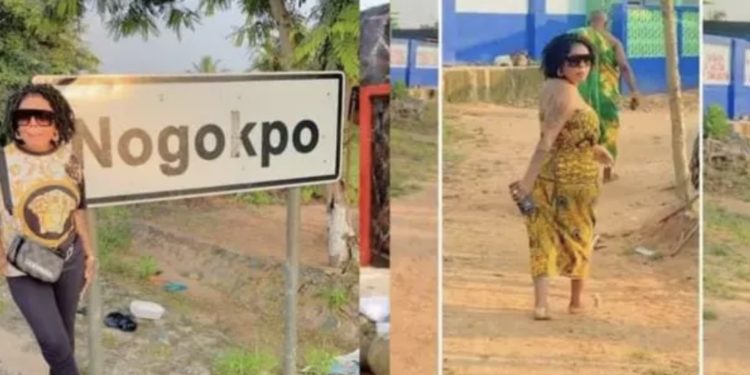 Stop that nonsense, we transact serious business – Nogokpo chief confirms Afia Schwar’s visit