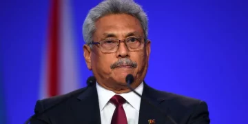 Sri Lanka’s president flees country on military jet