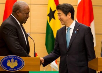 Mahama expresses Shock Over the Assassination of Former Japan Prime Minister
