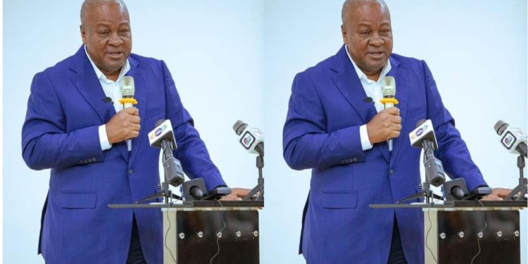 The EC Deliberately Want to Disenfranchise Ghanaians Using Ghana Card- John Mahama