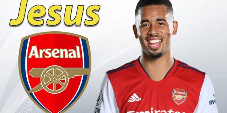 Arsenal sign Gabriel Jesus from Man City