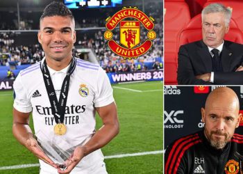 Man United AGREE to sign £60m Casemiro from Real Madrid on a four-year dea