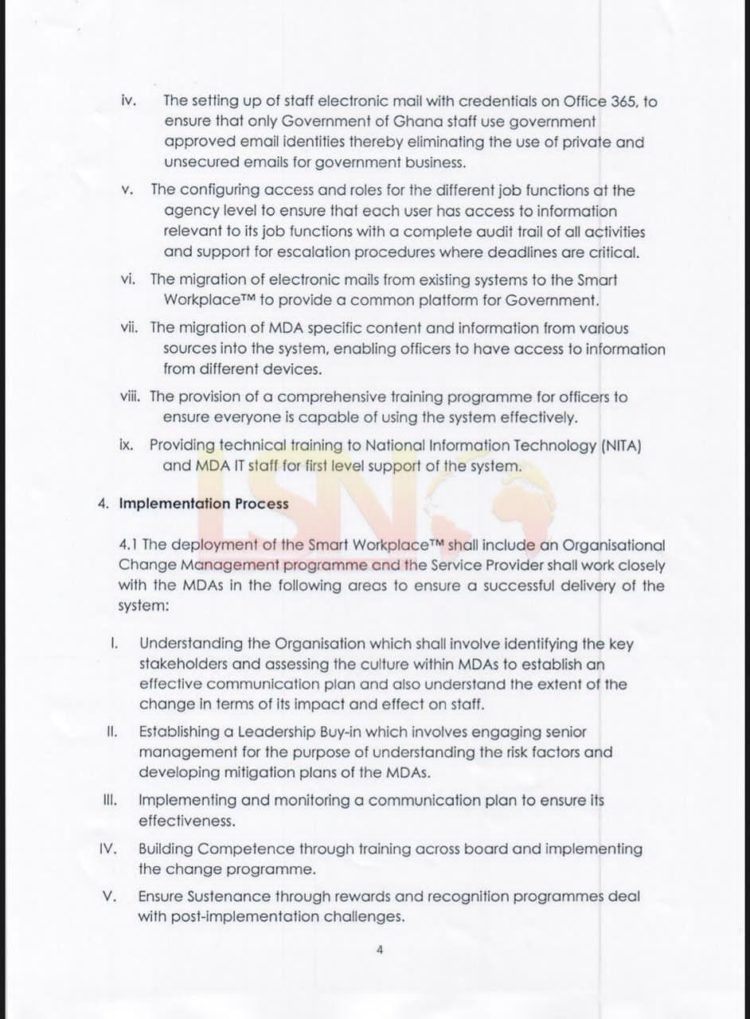 Documents of Ursula Owusu’s Theft as Communication Minister