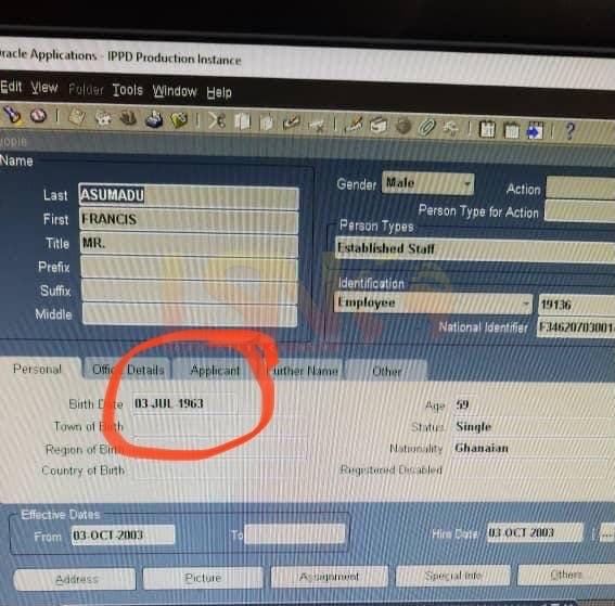 WADR: Controller and Accountant General Shielding Crime by covering up for an Overaged Director of Nonformal Education.