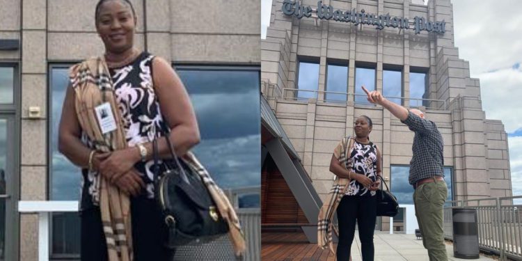 Hon. Felicia Adjei Tours Washington Post Office in Washington DC