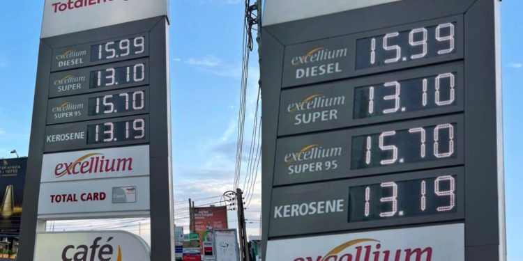 Fuel prices to hit GHS18 per litre in December