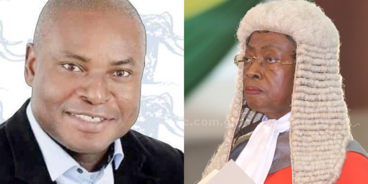 Richard Ahiagba Question the Mental Health of Former CJ Sophia Akuffo on the DDE Program Demo