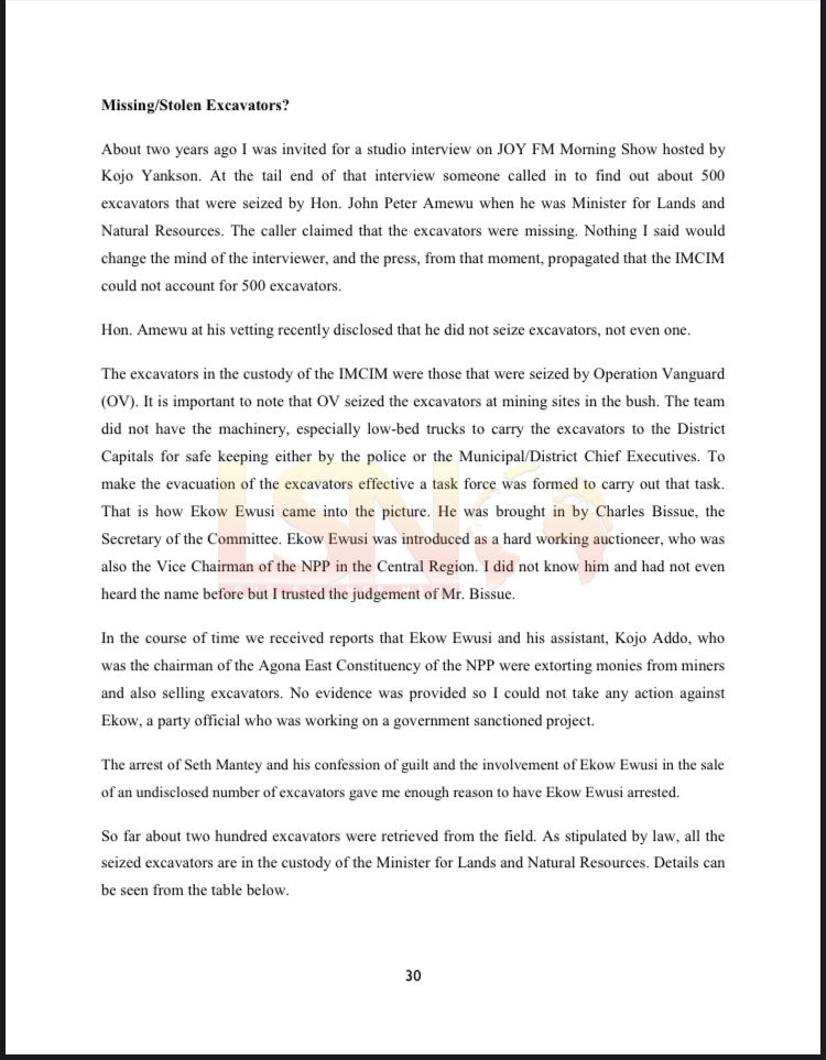 Documents: Jubilee House Galamsey Gangs