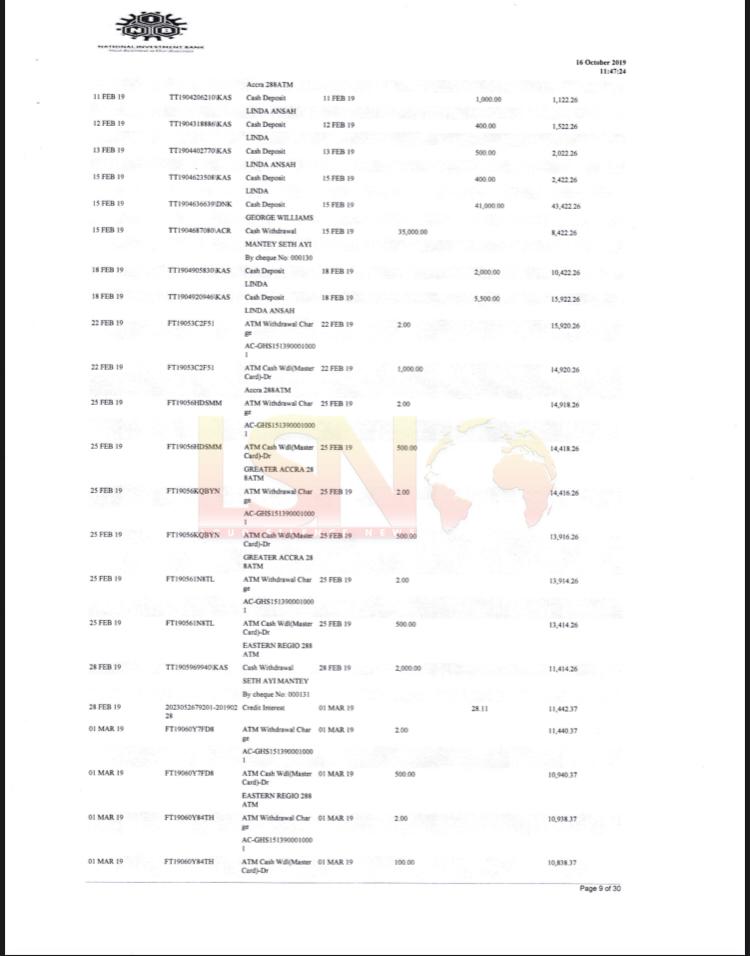 Documents: Jubilee House Galamsey Gangs
