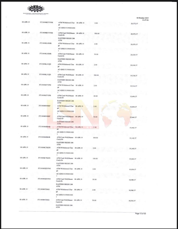 Documents: Jubilee House Galamsey Gangs