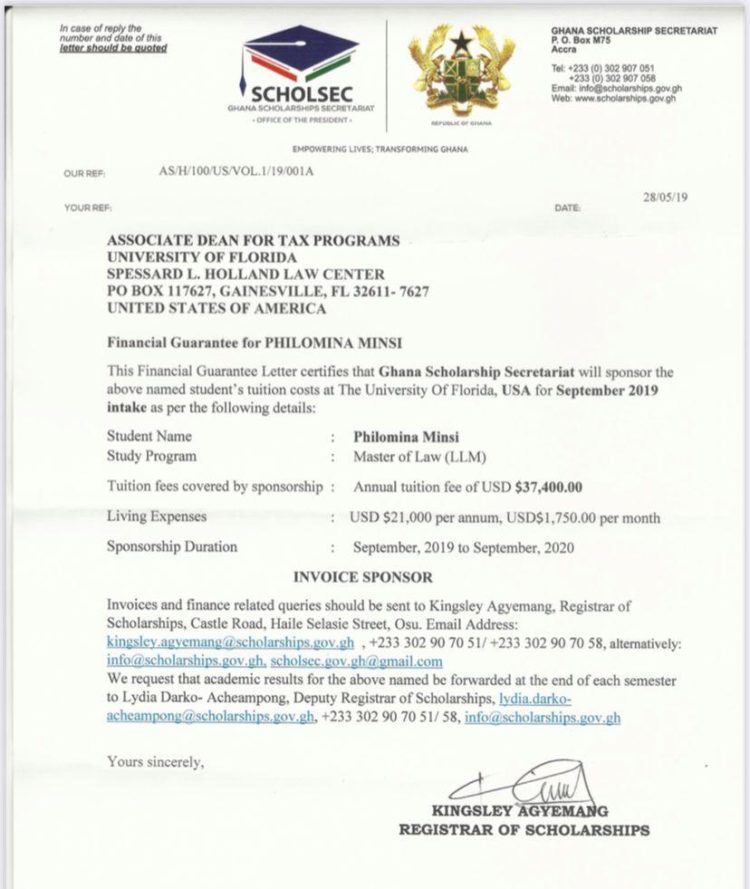 Kingsley Agyemang Selling Scholarship like Tomatoes between 10-20k Dollars