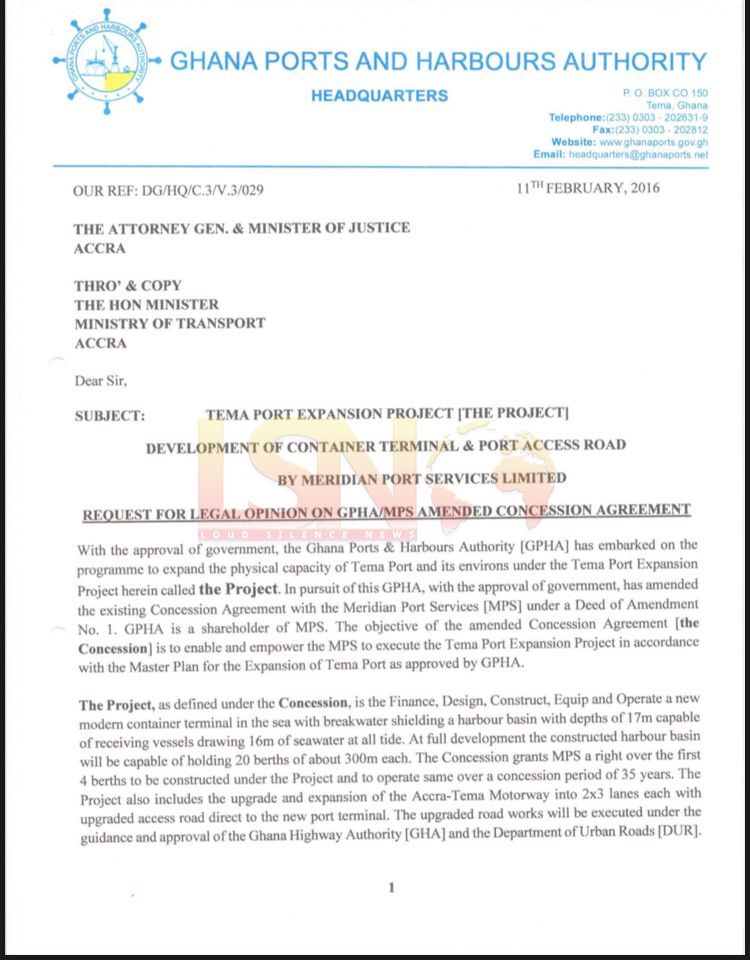 -THE NEW TEMA HABOUR- EXPOSING THE NPP JANDAM WITH FACTS