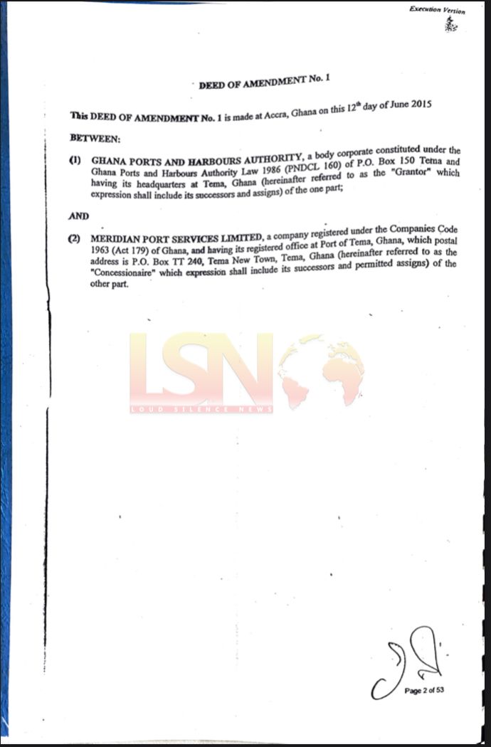 -THE NEW TEMA HABOUR- EXPOSING THE NPP JANDAM WITH FACTS