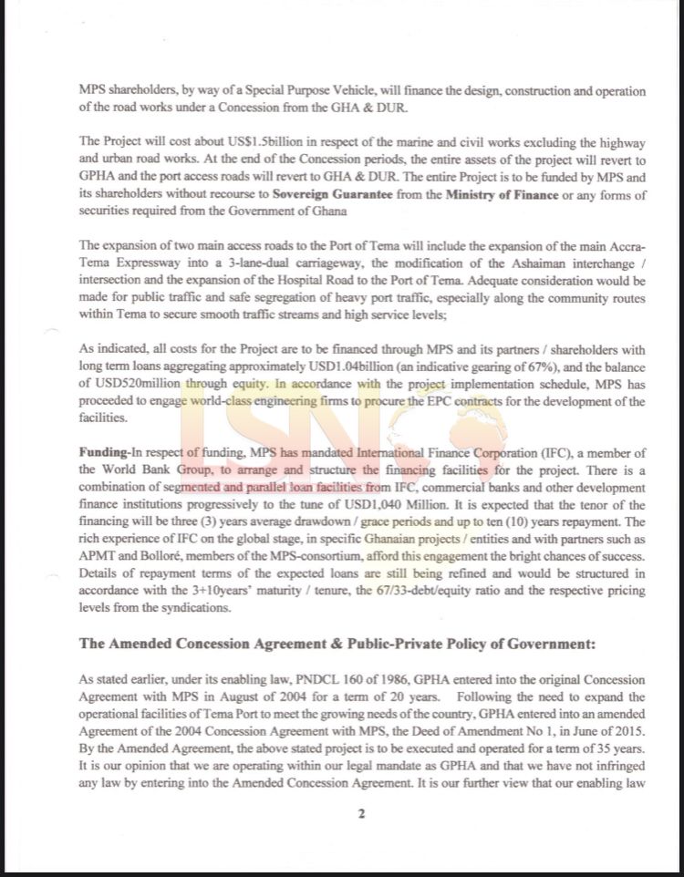 -THE NEW TEMA HABOUR- EXPOSING THE NPP JANDAM WITH FACTS