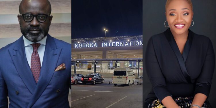 Asante Bediatuo and His Nigerian Wife Not Paying Taxes at Kotoka Terminal 3