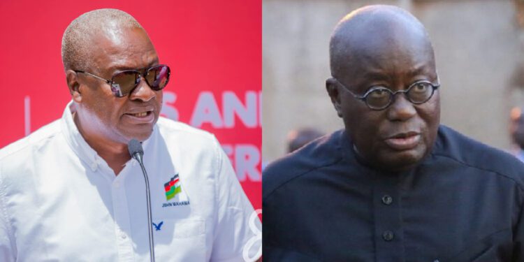 Former President Mahama Exposes Akufo Addo For Spreading Fake News