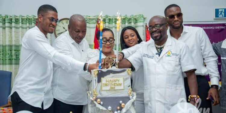 Mahama ‘saves’ babies at Dodowa hospital. -donates incubators, phototherapy machines & CPAPS on birthday.